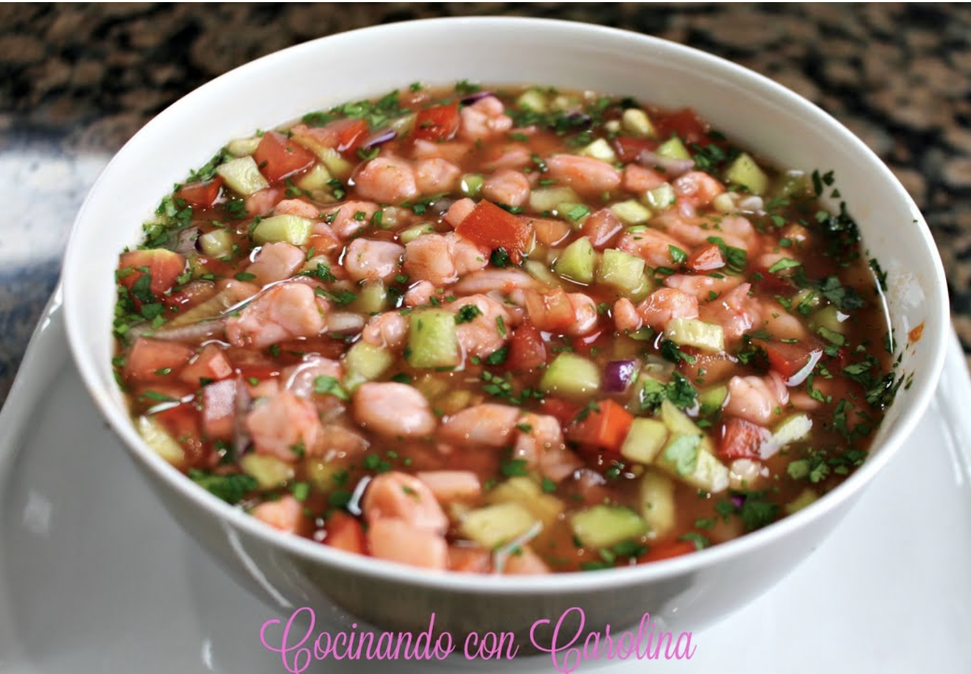Ceviche de Pescado cocinado