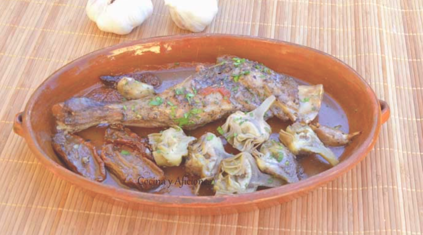 Paletilla de cordero a la Cerdeña