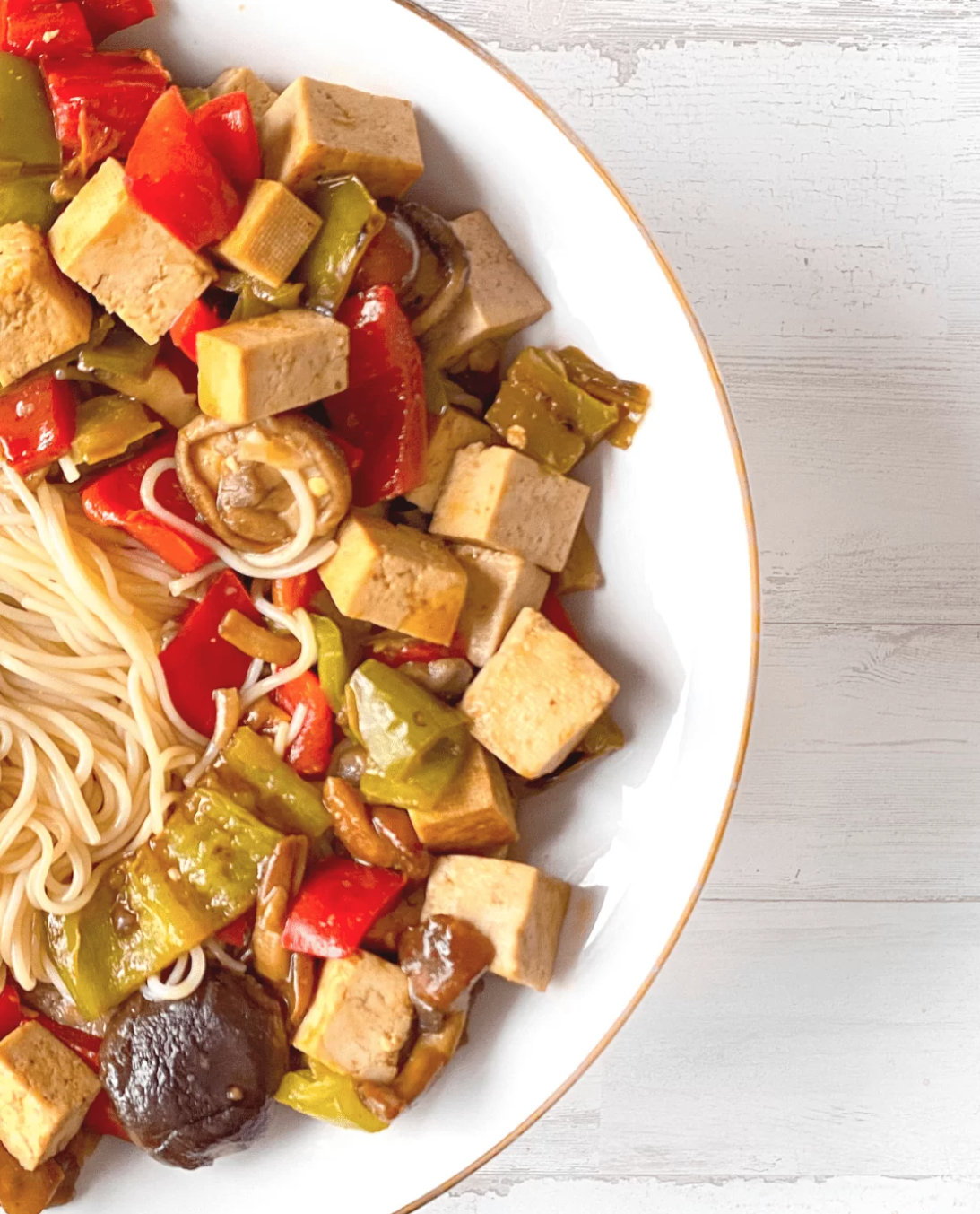 WOK DE VERDURAS Y TOFU FIT