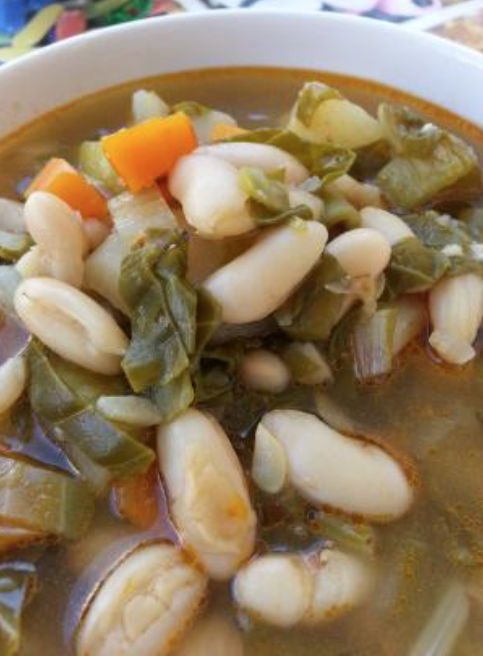 judias estofadas con tofu firme