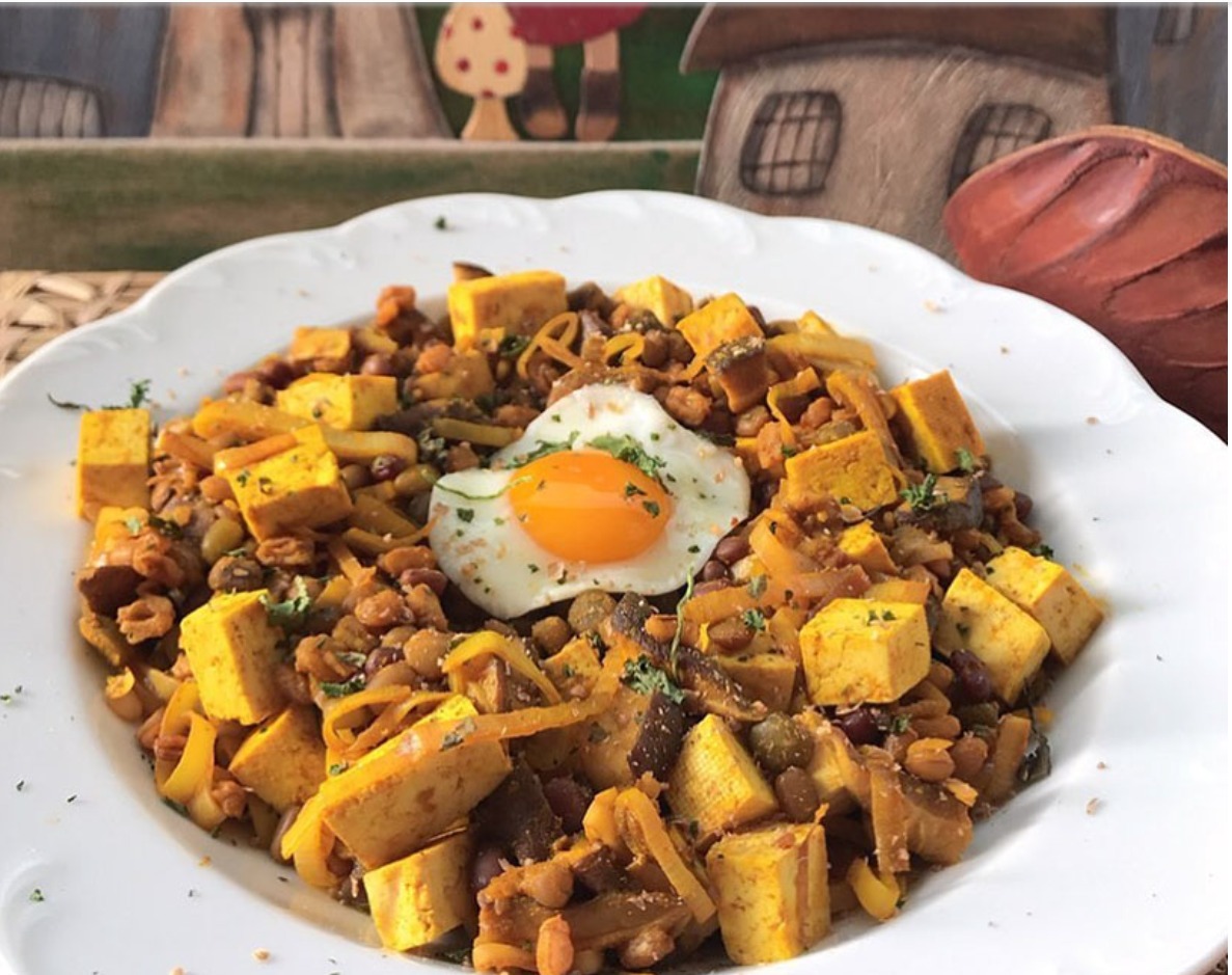 Receta de Mix de legumbres con cúrcuma