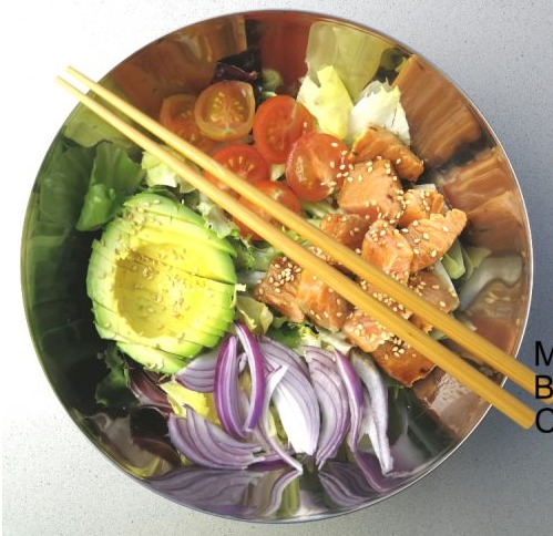 POKE BOWL DE SALMÓN FÁCIL