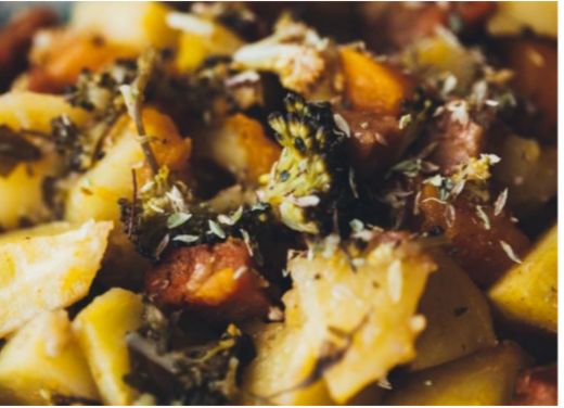 Receta de seitán con verduras