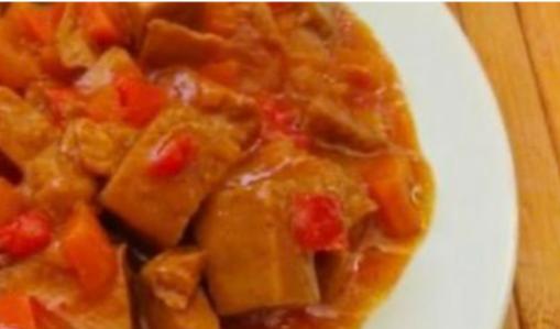 Receta de Seitán al curry con verduras